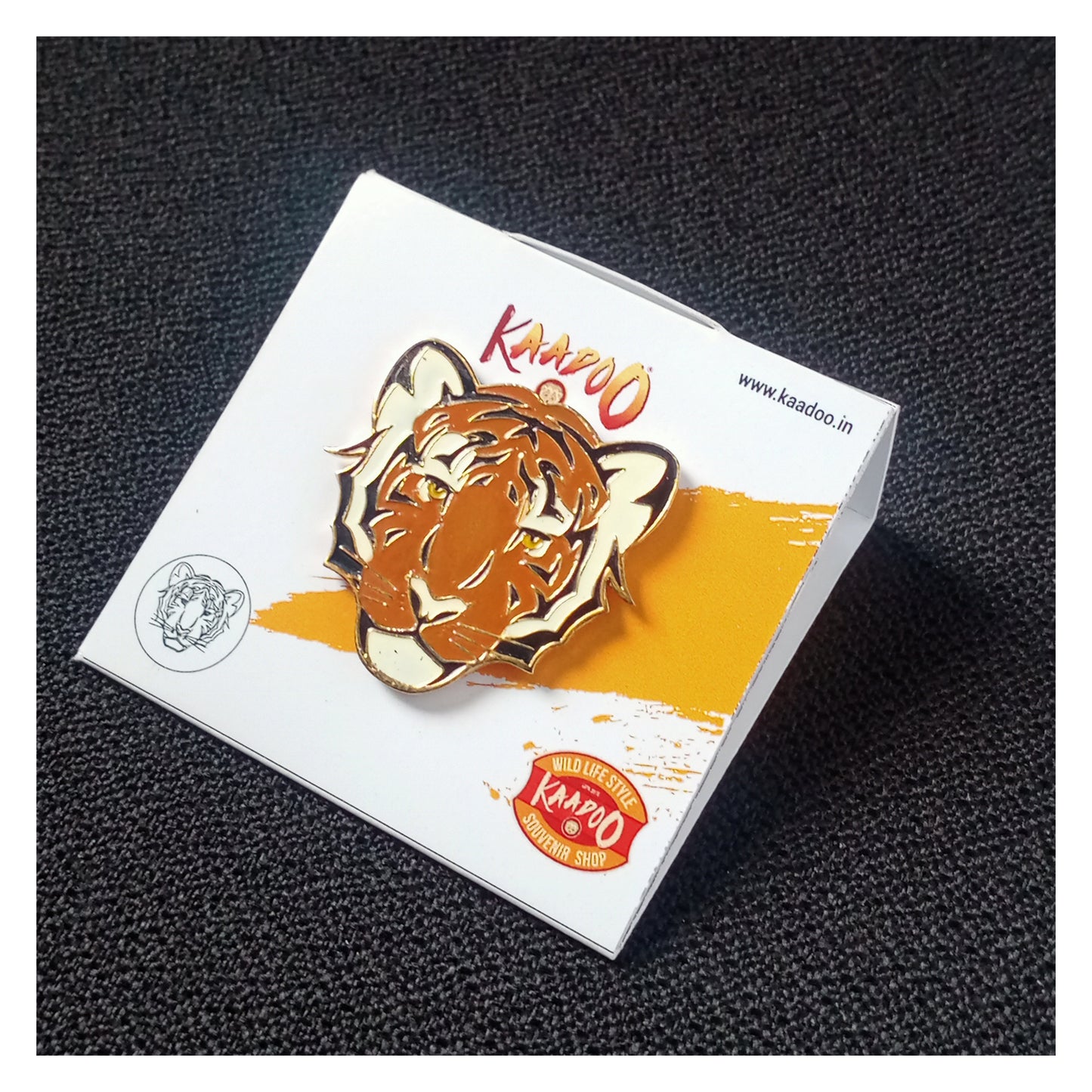 Wildlife Lapel Pin - Royal Bengal Tiger