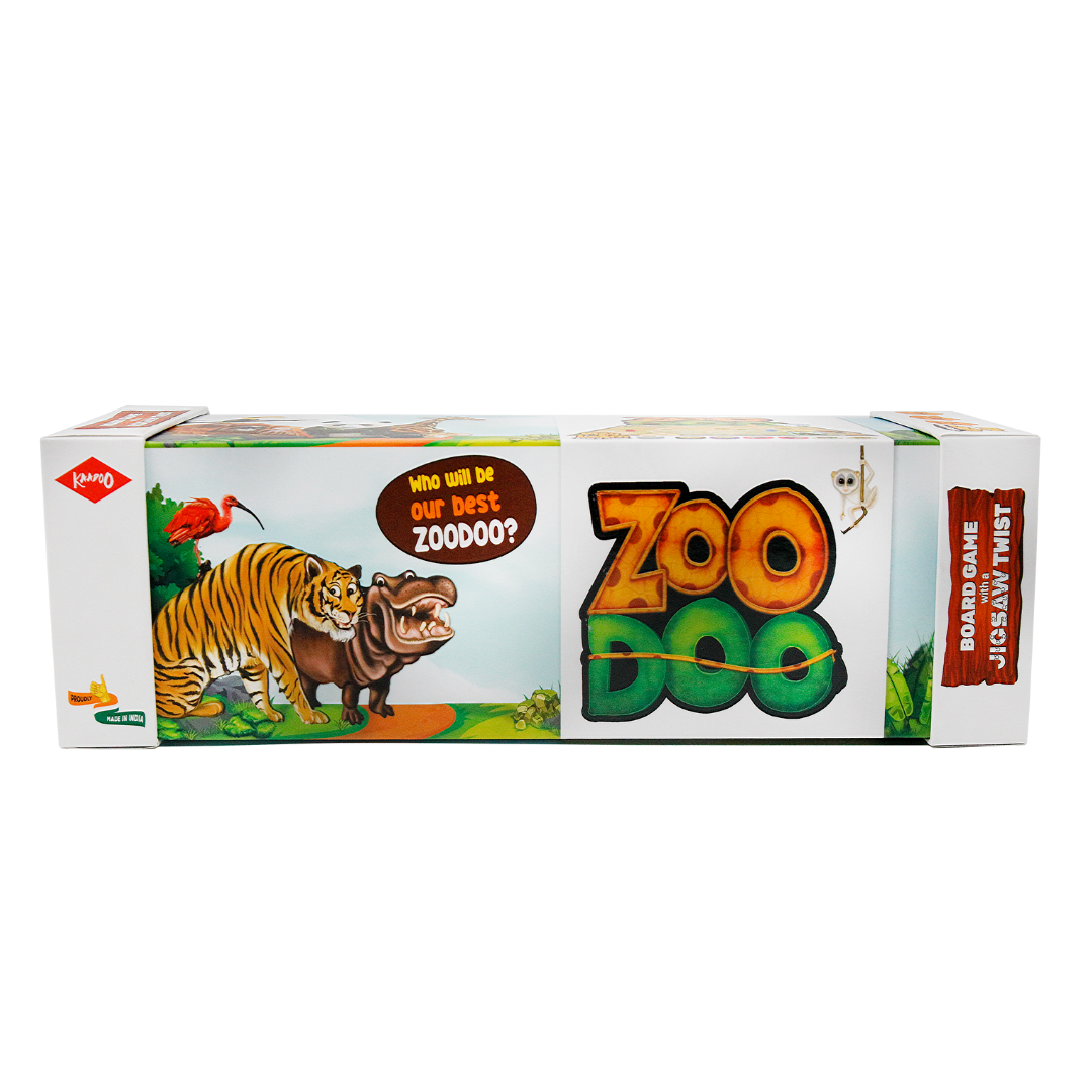 ZooDoo - Animal Caregiving Board Game with a Jigsaw Puzzle Twist